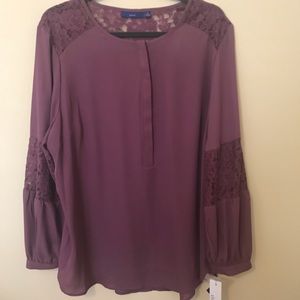 Apt. 9 Lace detail blouse.